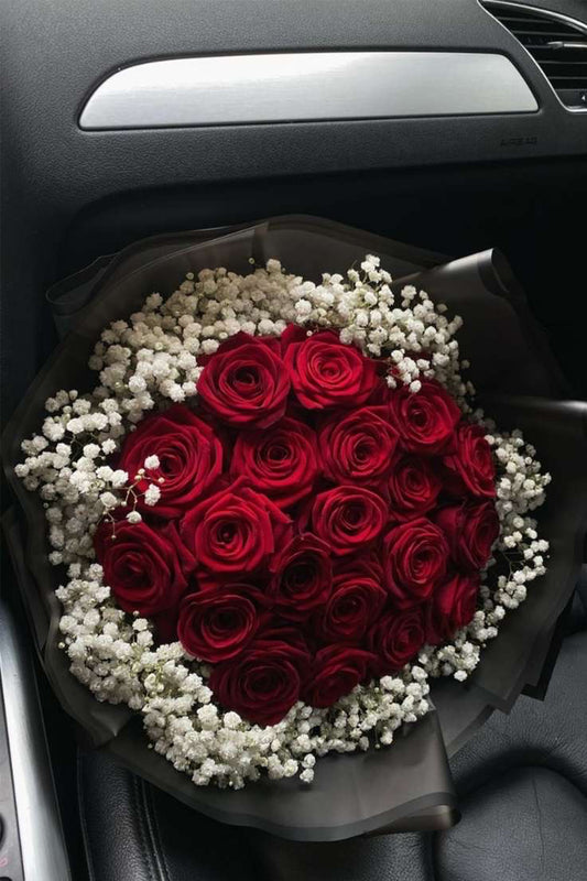 Bouquet Bouton Rouge